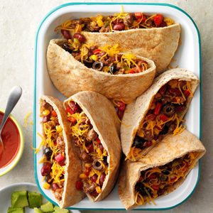 Hearty Pita Tacos