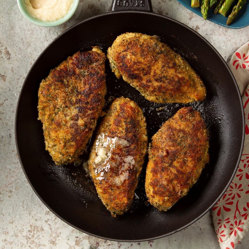 Herb Chicken with Honey Butter