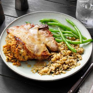 Stuffed Pork Chops