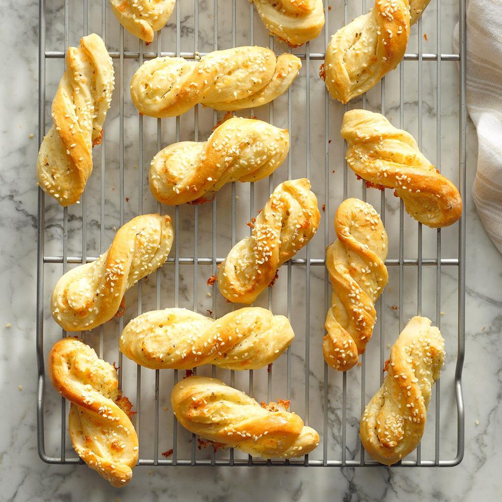 Herbed Bread Twists