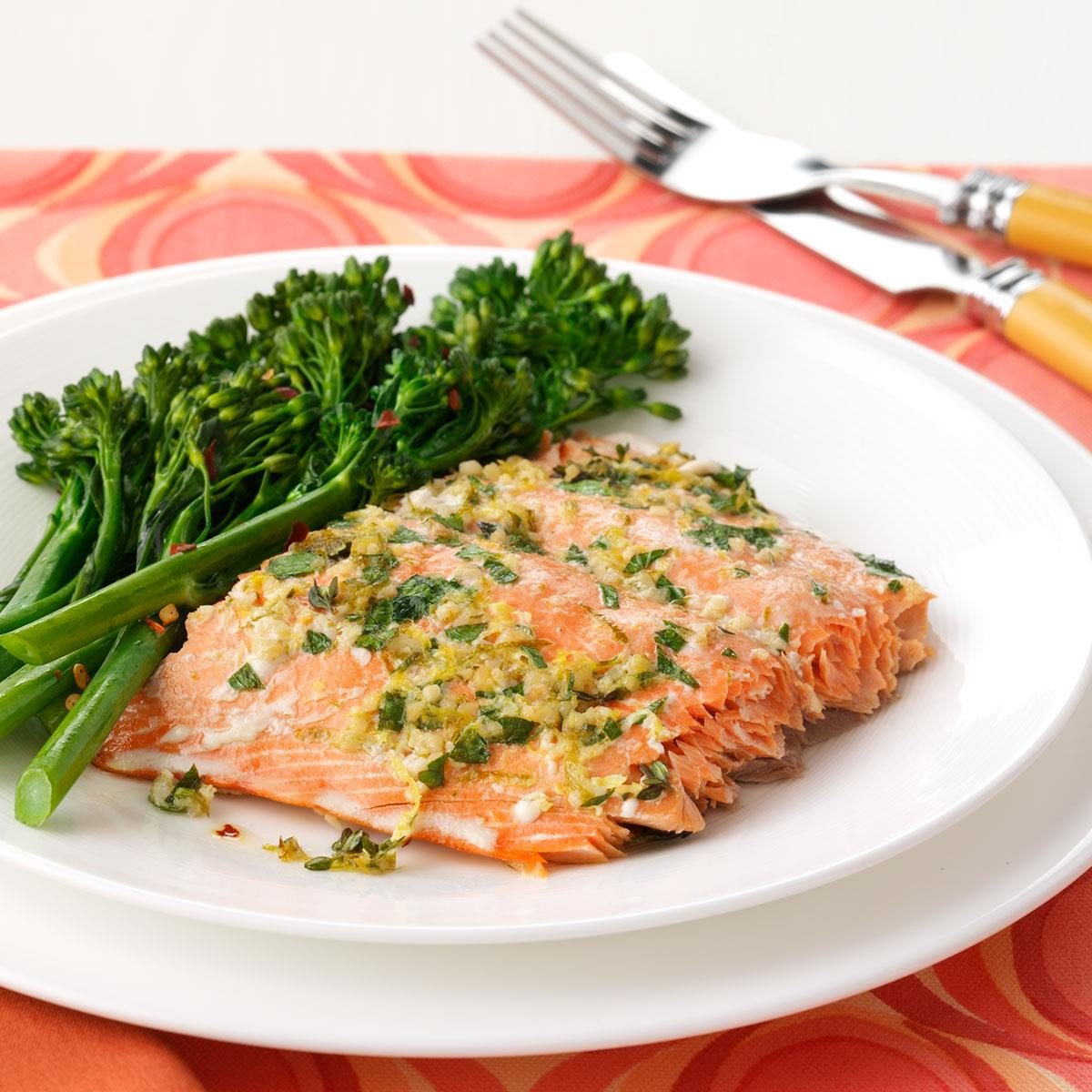 Herbed Salmon Fillet