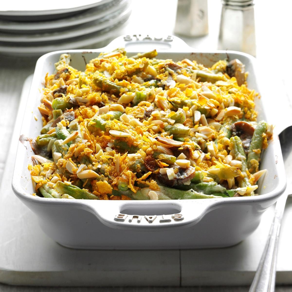 Holiday Green Bean Casserole Recipe How To Make It Taste Of Home 