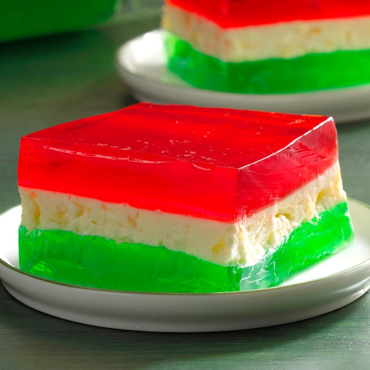 Holiday Ribbon Gelatin