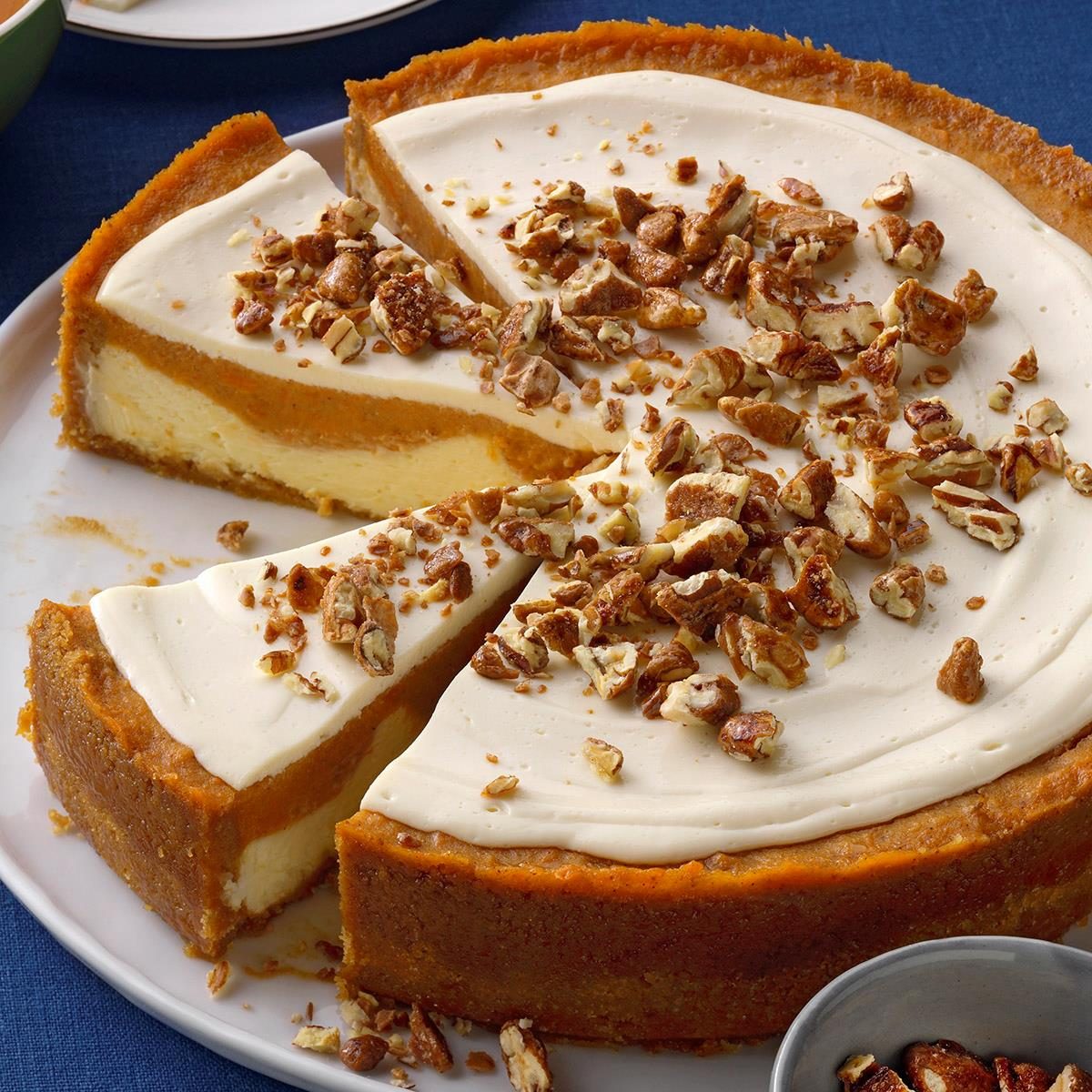 Holiday Sweet Potato Cheesecake