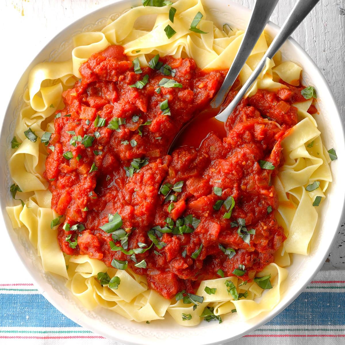 Homemade Meatless Spaghetti Sauce