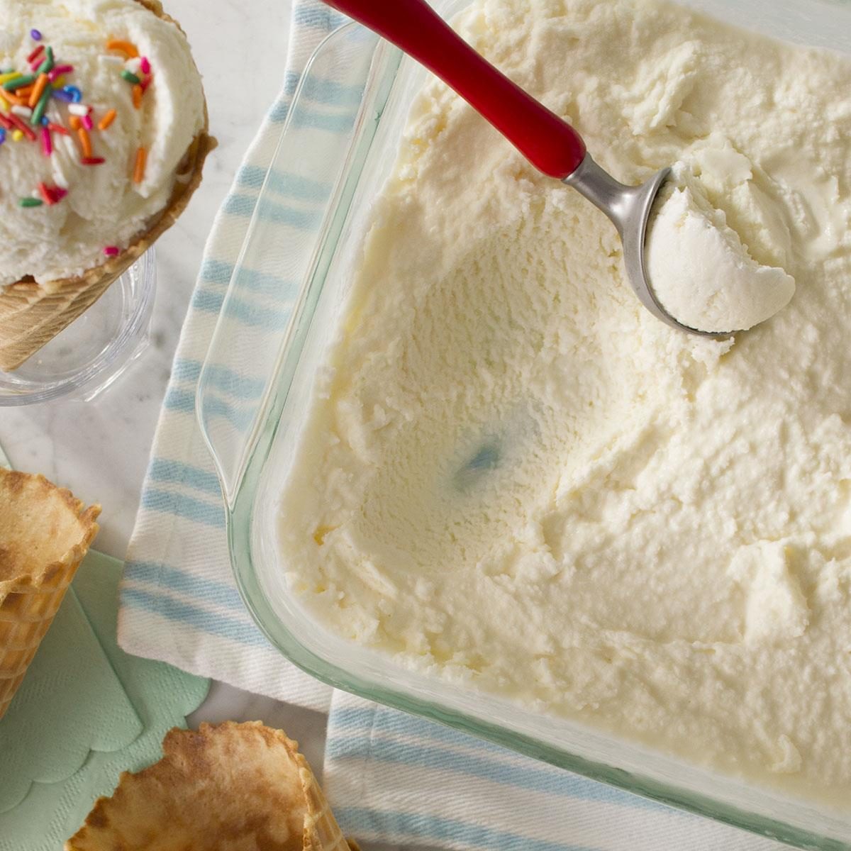 Homemade Vanilla Ice Cream Recipe: How to Make It | Taste of Home