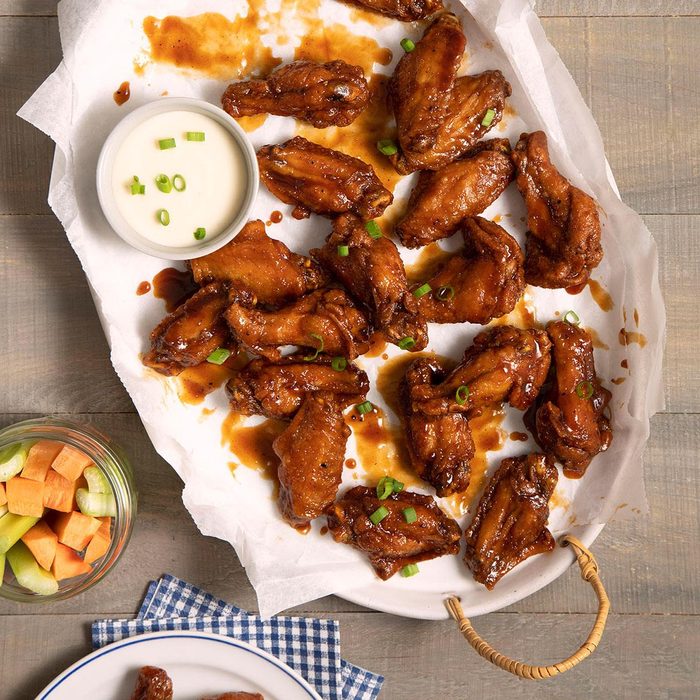 Honey-Barbecue Chicken Wings