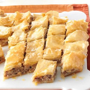 Honey Nut & Cream Cheese Baklava