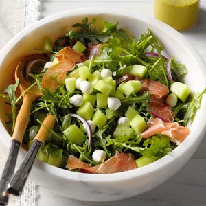 Honeydew & Prosciutto Salad