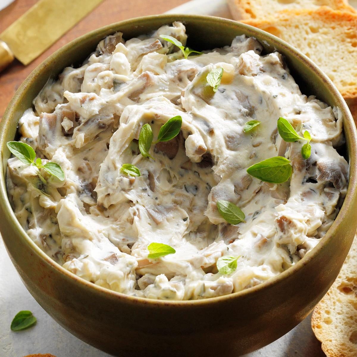 Hot Mushroom Spread