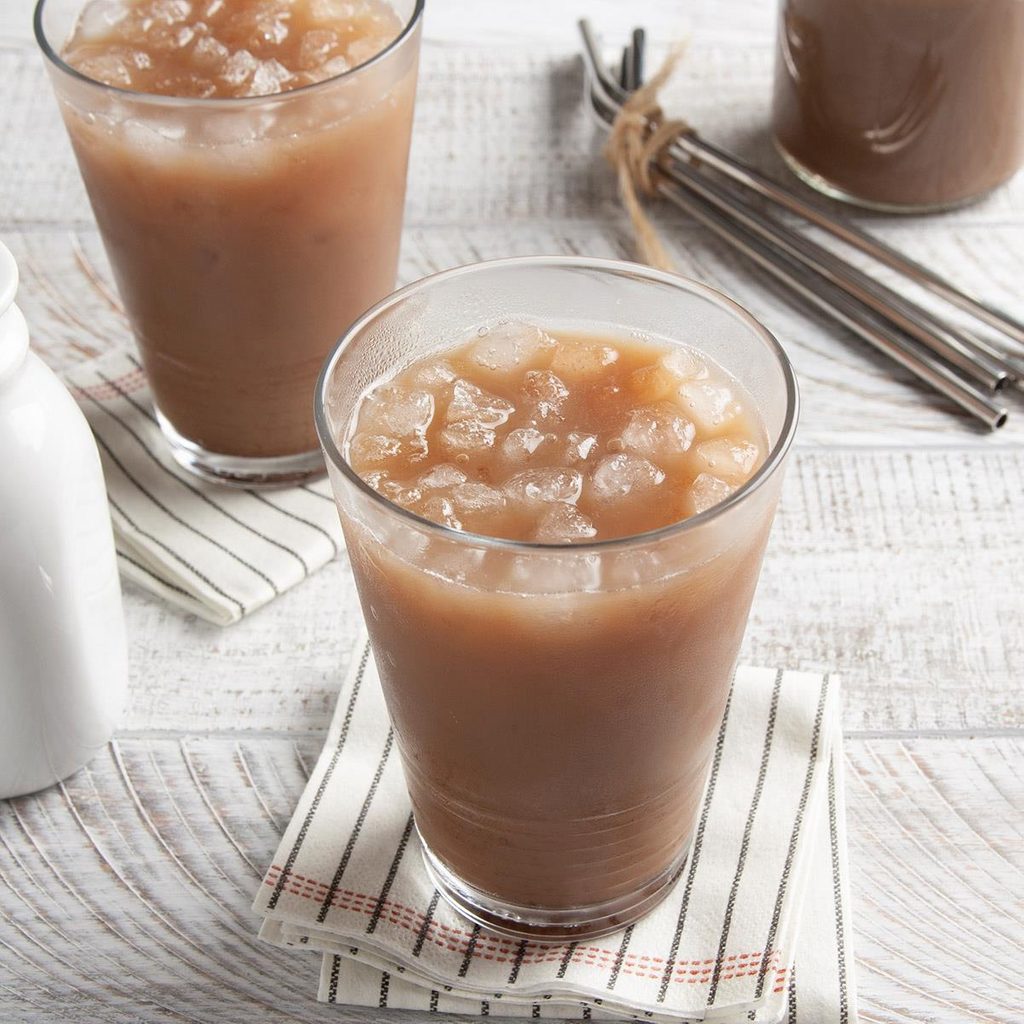 Dunkin' Iced Coffee with Mocha Flavor Swirl Copycat