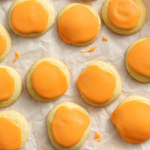 Iced Orange Cookies