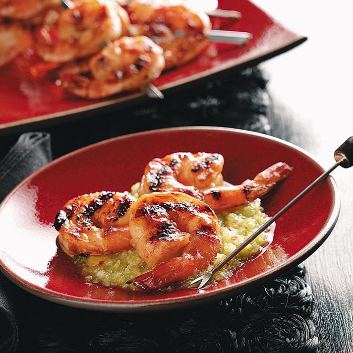 Irresistible Grilled Shrimp with Fruit Salsa