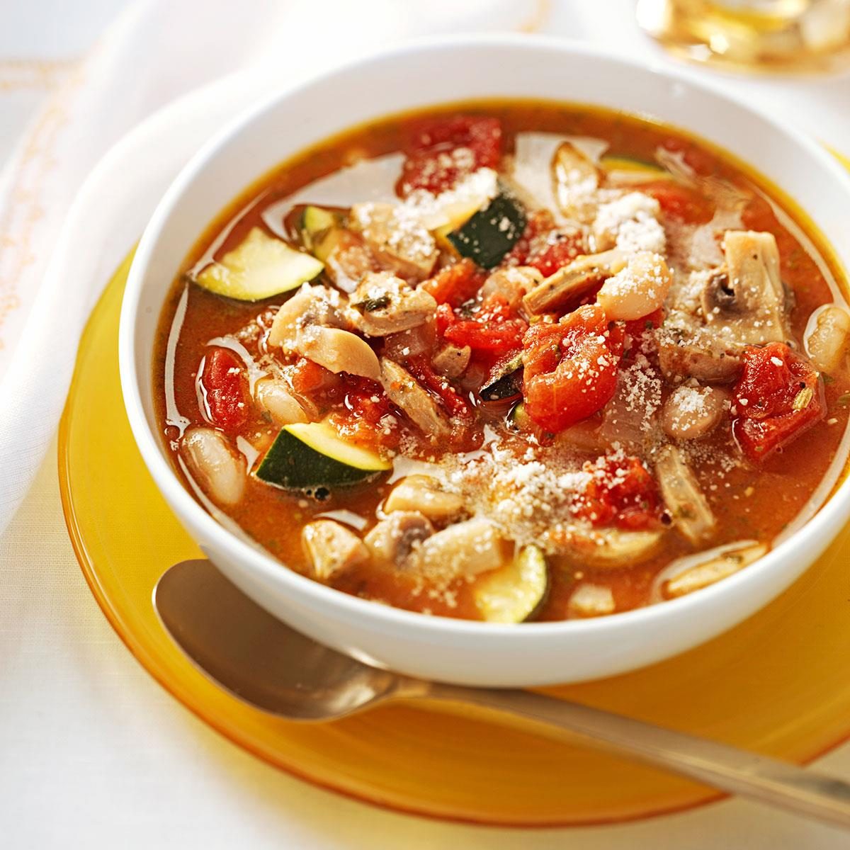 Italian Chicken Sausage Soup