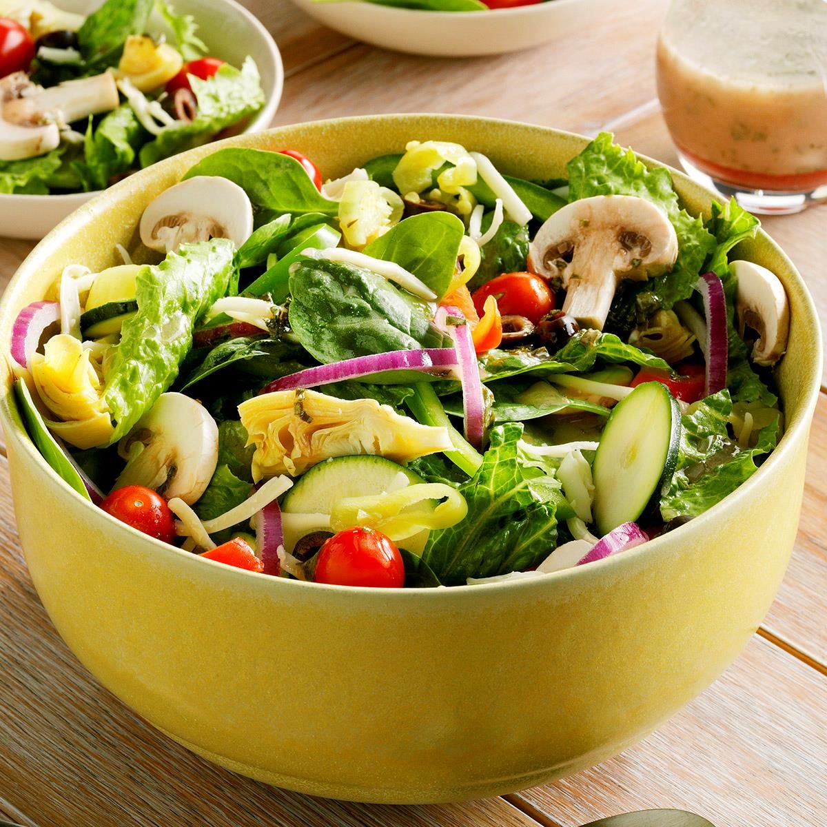 Italian Fresh Vegetable Salad