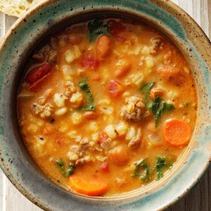 Italian Sausage Bean Soup