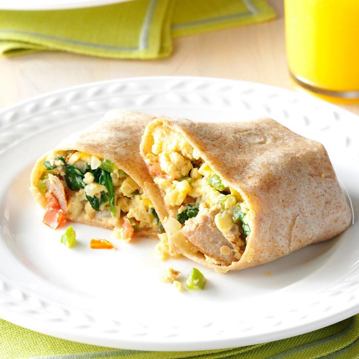 Inspired by: Sausage, Egg & Cheese Wake-Up Wrap®