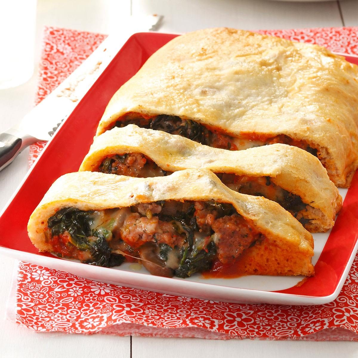 Italian Sausage Calzone