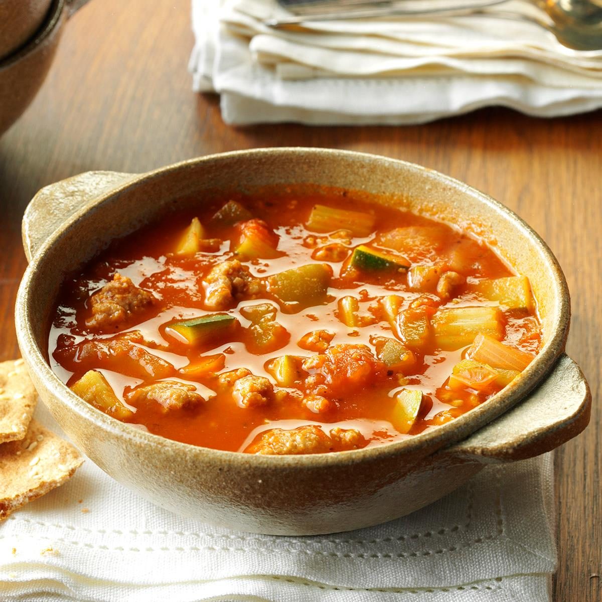 Italian Sausage Zucchini Soup