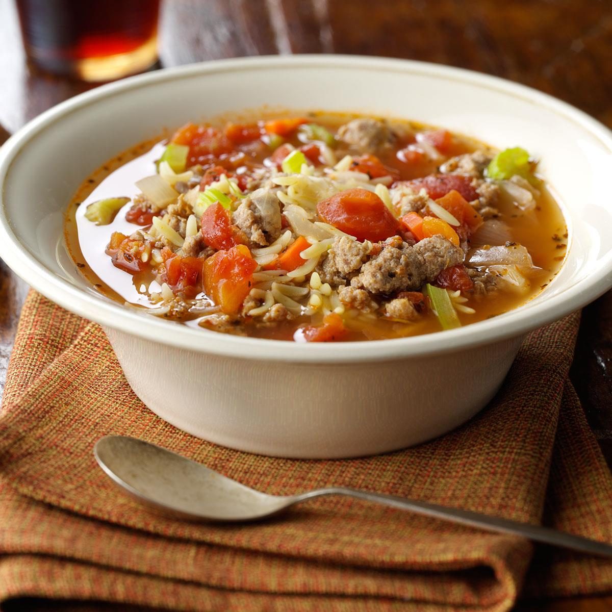 Italian Sausage and Orzo Soup Recipe: How to Make It