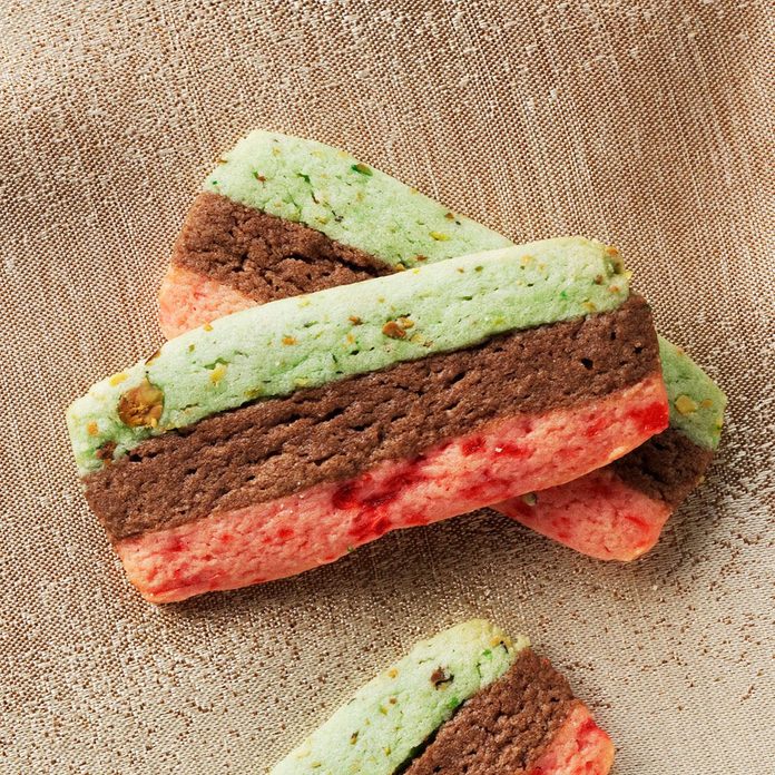 Italian Spumoni Cookies