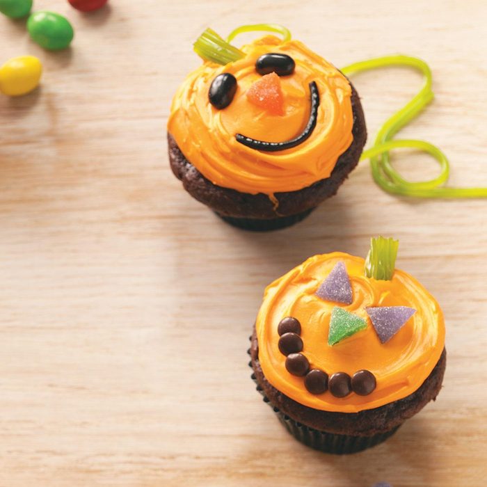 Jack-o’-Lantern Cupcakes