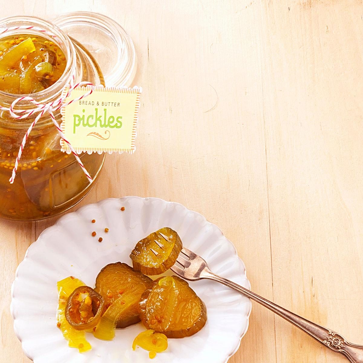 Jalapeno Bread & Butter Pickles