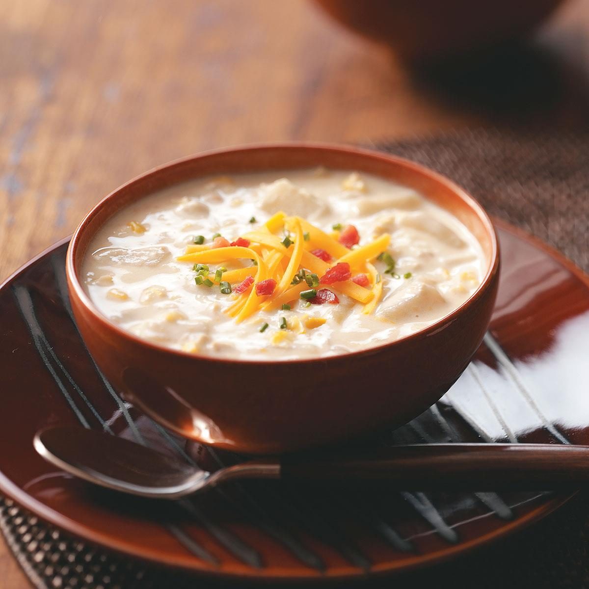 Jazzed-Up Clam Chowder