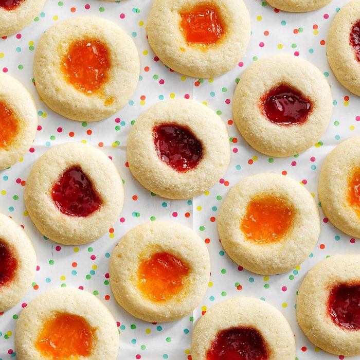 Jelly-Topped Sugar Cookies