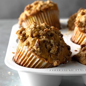 Jumbo Pumpkin Pecan Muffins