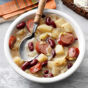 Kielbasa Cabbage Stew