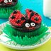 Lady Bug Chocolate Cupcakes