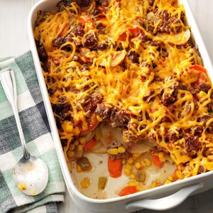 Layered Beef Casserole