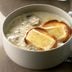 Leek Soup with Brie Toasts