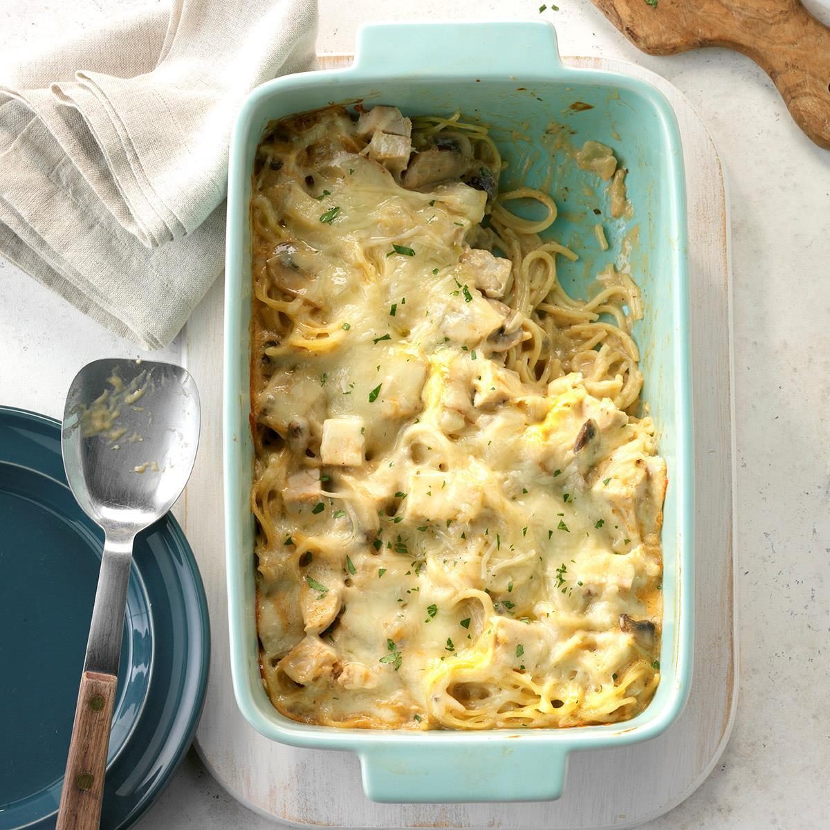 Leftover Turkey Tetrazzini