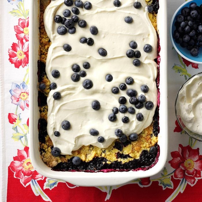 Lemon Berry Dump Cake