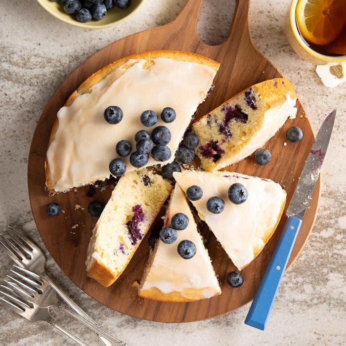 Lemon Blueberry Coffee Cake