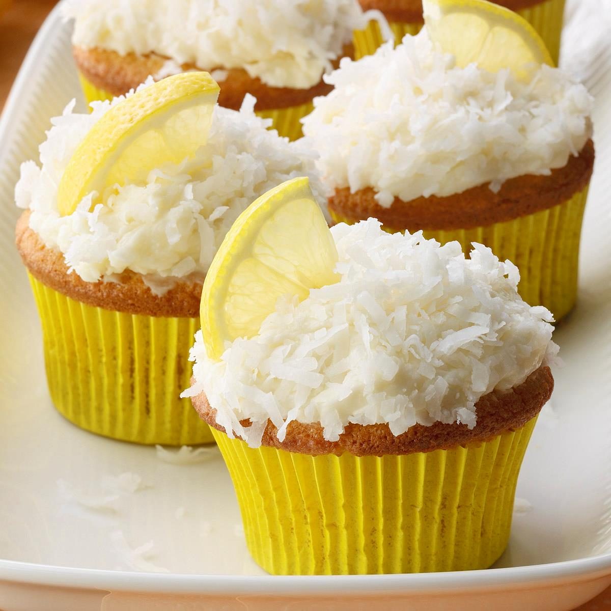 Lemon Coconut Cupcakes