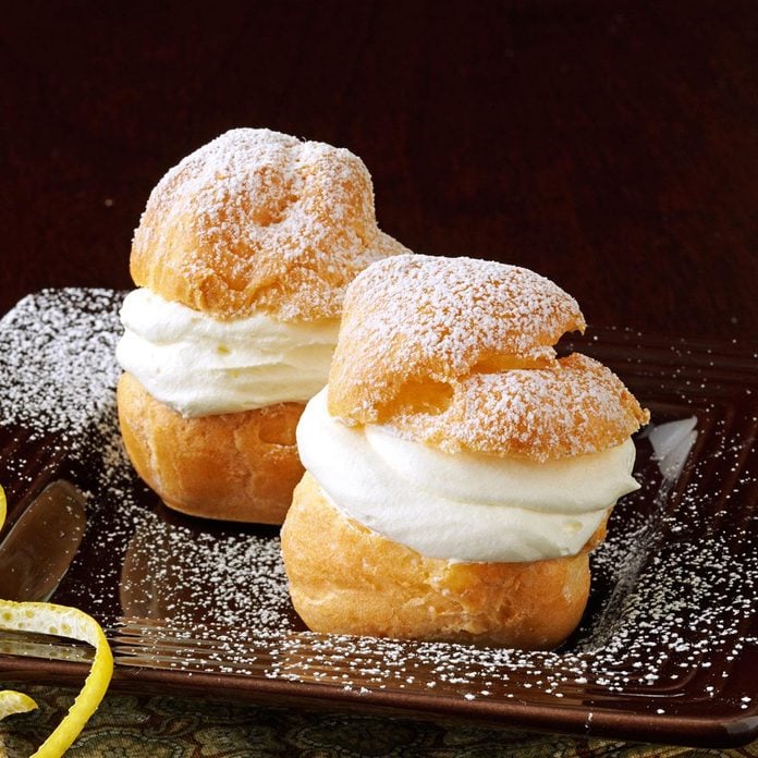 Lemon Cream Puffs