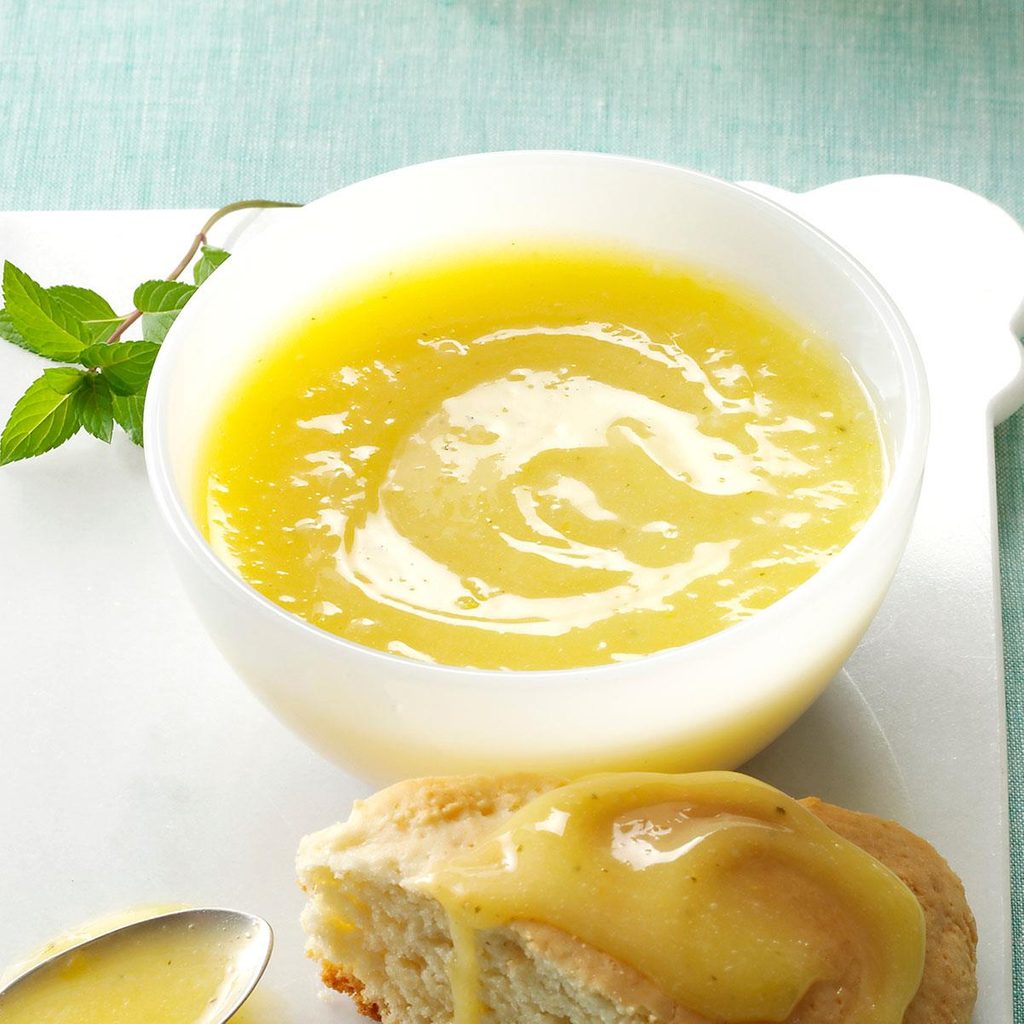 Lemon Mint Curd