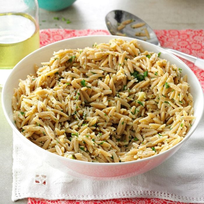 Lemon Parmesan Orzo