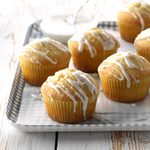 Lemon Pound Cake Muffins