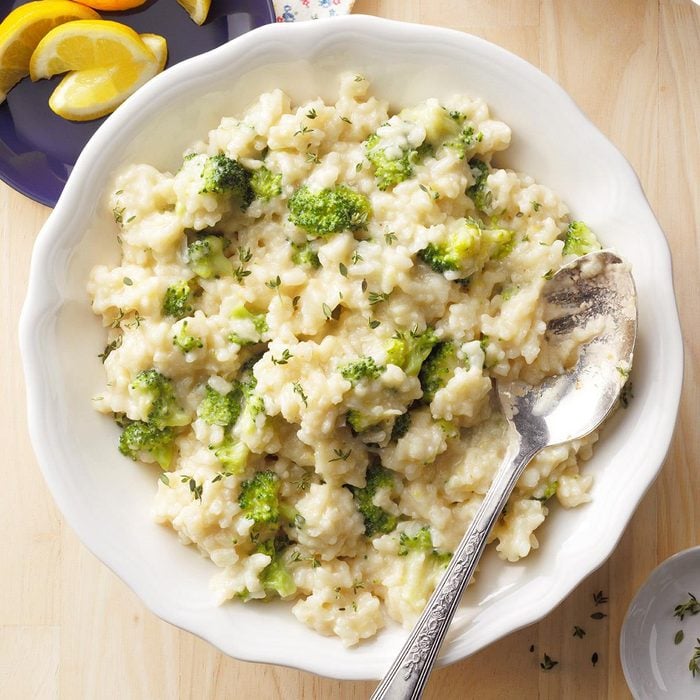 Lemon Risotto with Broccoli