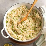 Pea Risotto with Lemon