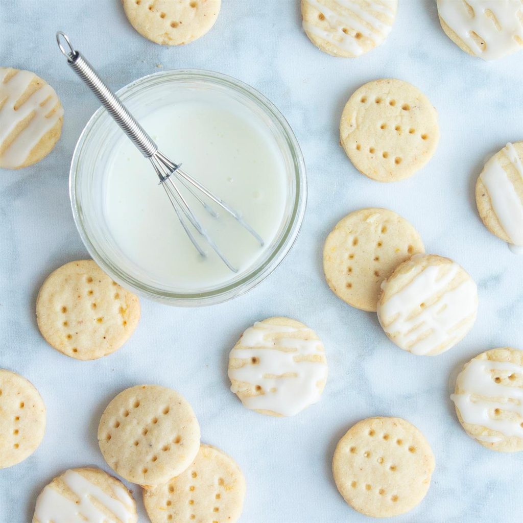 Lemon Shortbread Cookies