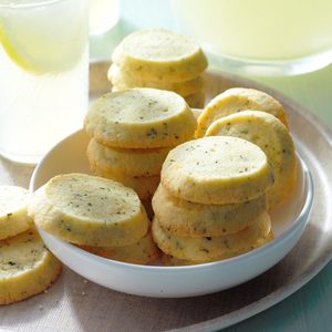 Lemon Thyme Icebox Cookies