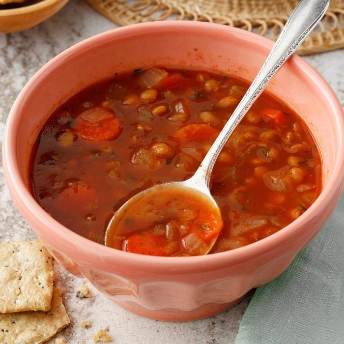 Lentil-Tomato Soup