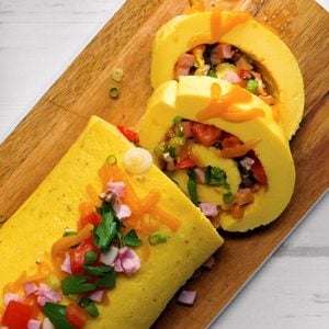 Light Omelet Brunch Roll