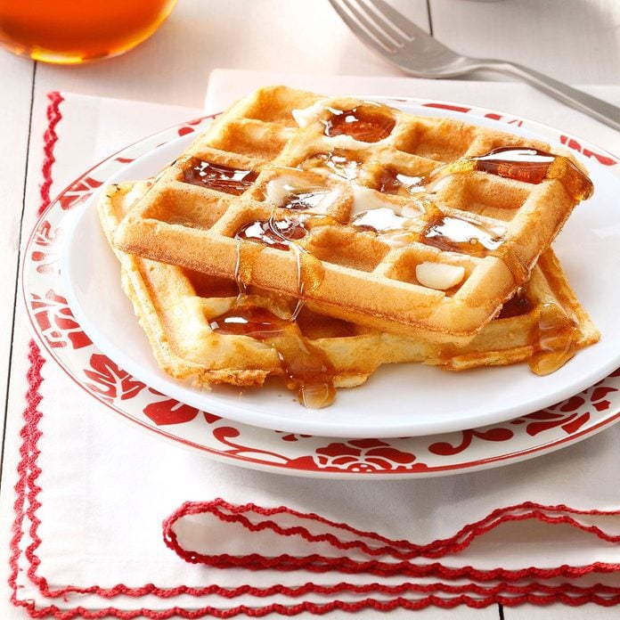 Light ‘n’ Crispy Waffles