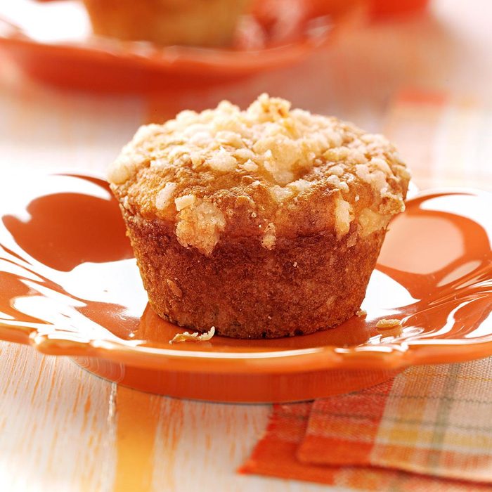 Lime Muffins with Coconut Streusel